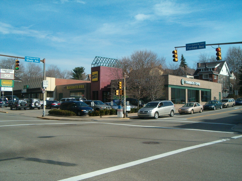 Forbes Avenue at Shady