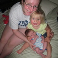 Heather, Abigail, and Henry
