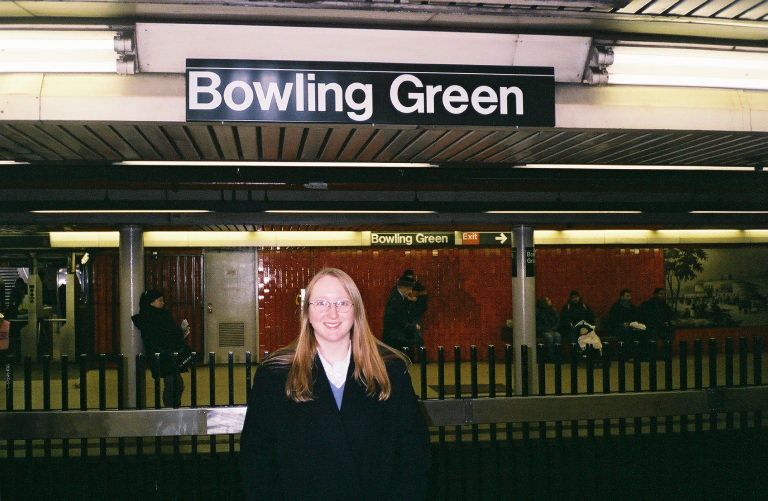Heather at Bowling Green station