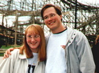 Heather and Matthew at Cedar Point