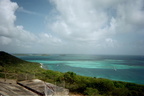 View of the Tobago Cays from Mayreau