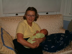 Grandmother Gwen with Abigail