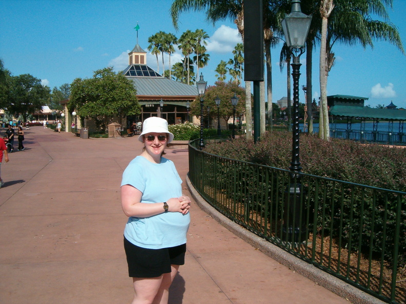 Heather at Epcot