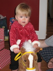 Abigail at Christmas 2007