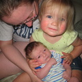 Heather, Abigail, and Henry