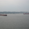 Ships in the Hudson River