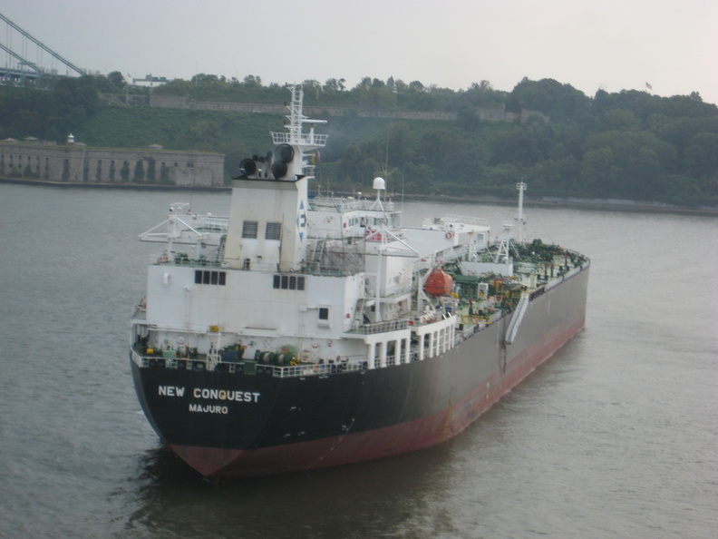 Ship in the Hudson River