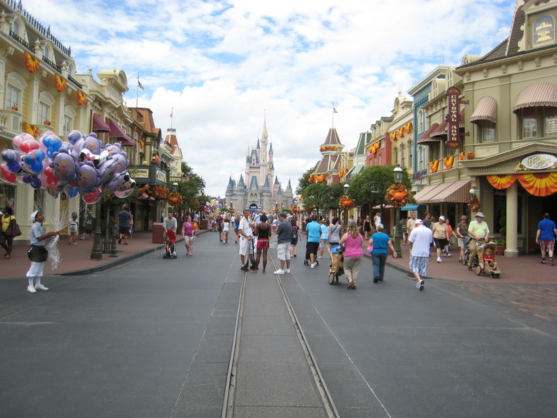 Main Street and Cinderella's Castle