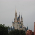 Cinderella's Castle from the rocket platform