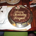 Abigail's birthday cake