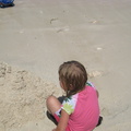 Playing in the sand