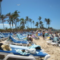 Crowded beaches